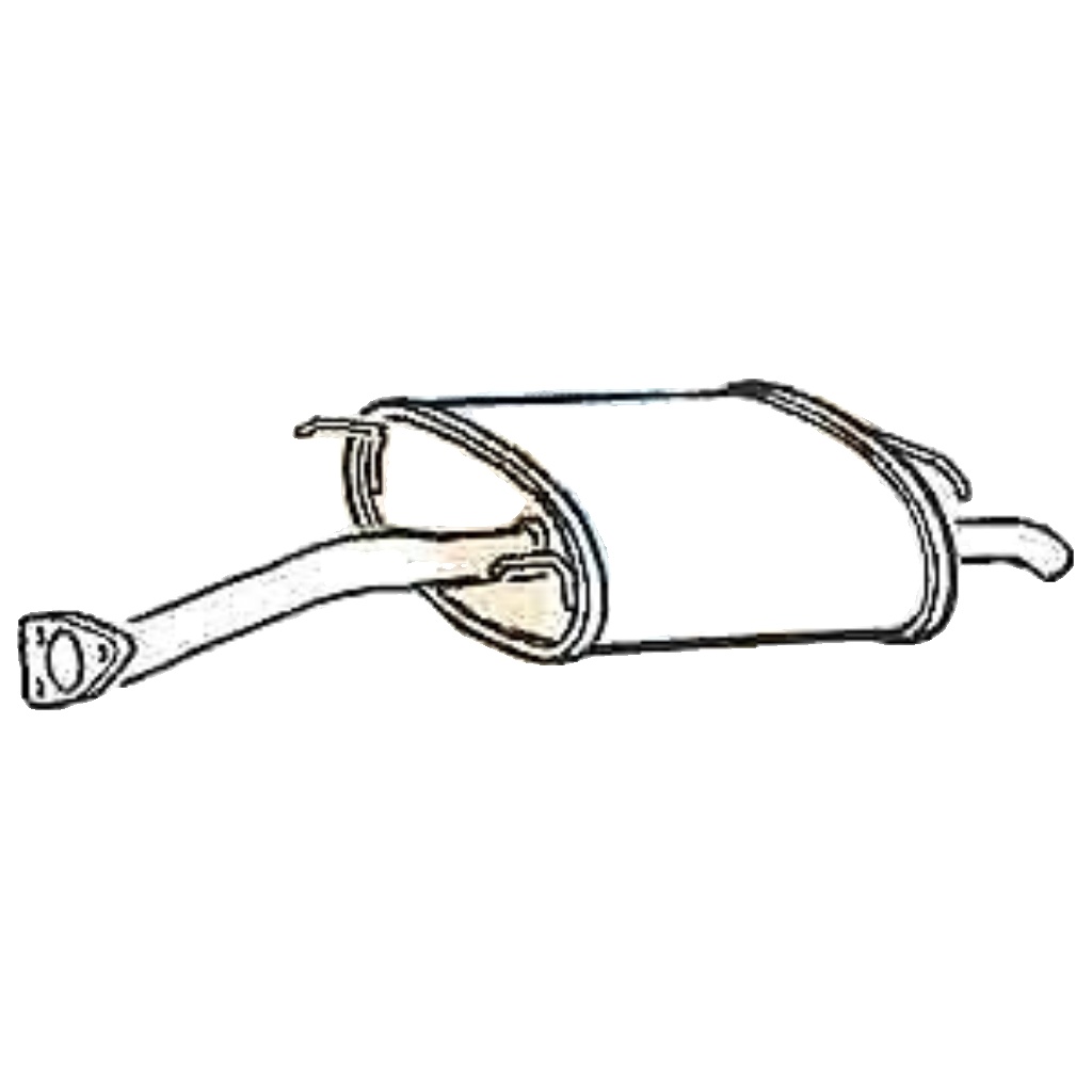 Klarius RR316E Exhaust Rear Box 45 2.0 99-05