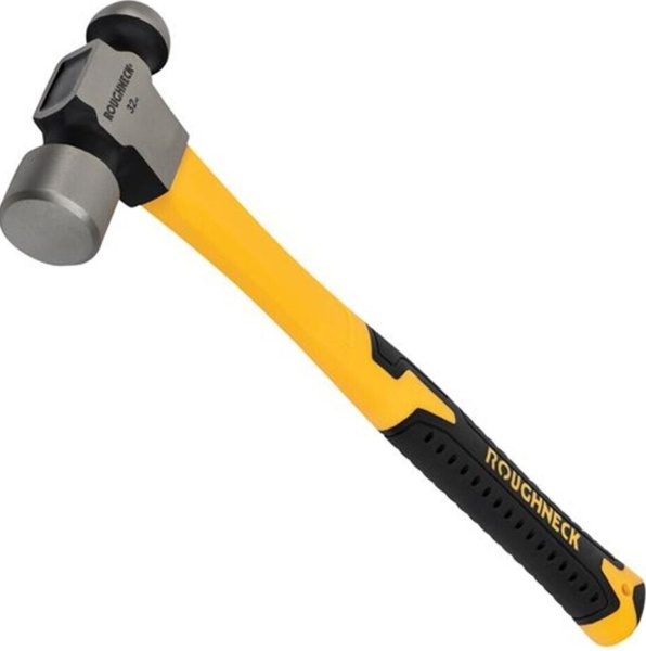 Roughneck 11-156 32oz 2lb fibreglass shafted ball pein hammer