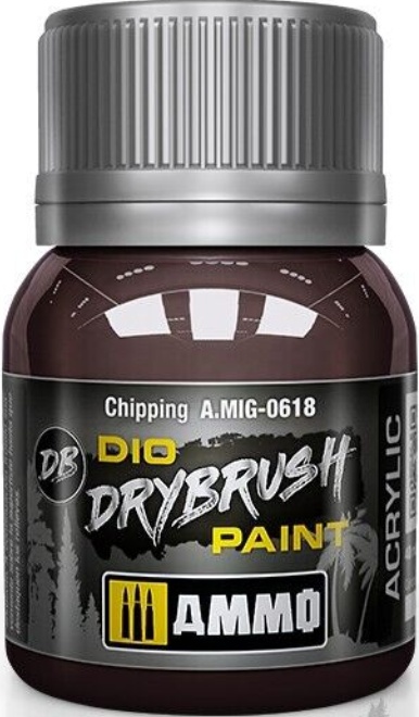 Ammo by MIG Drybrush Chipping For Model Kits MIG 0618