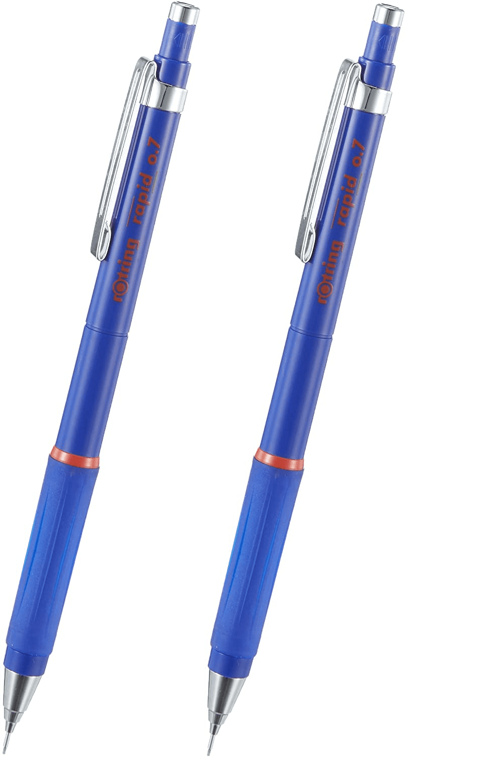 rOtring Rapid Blue Mechanical Pencil, HB 0.7 mm, Automatic + Pack of Leads FREE!