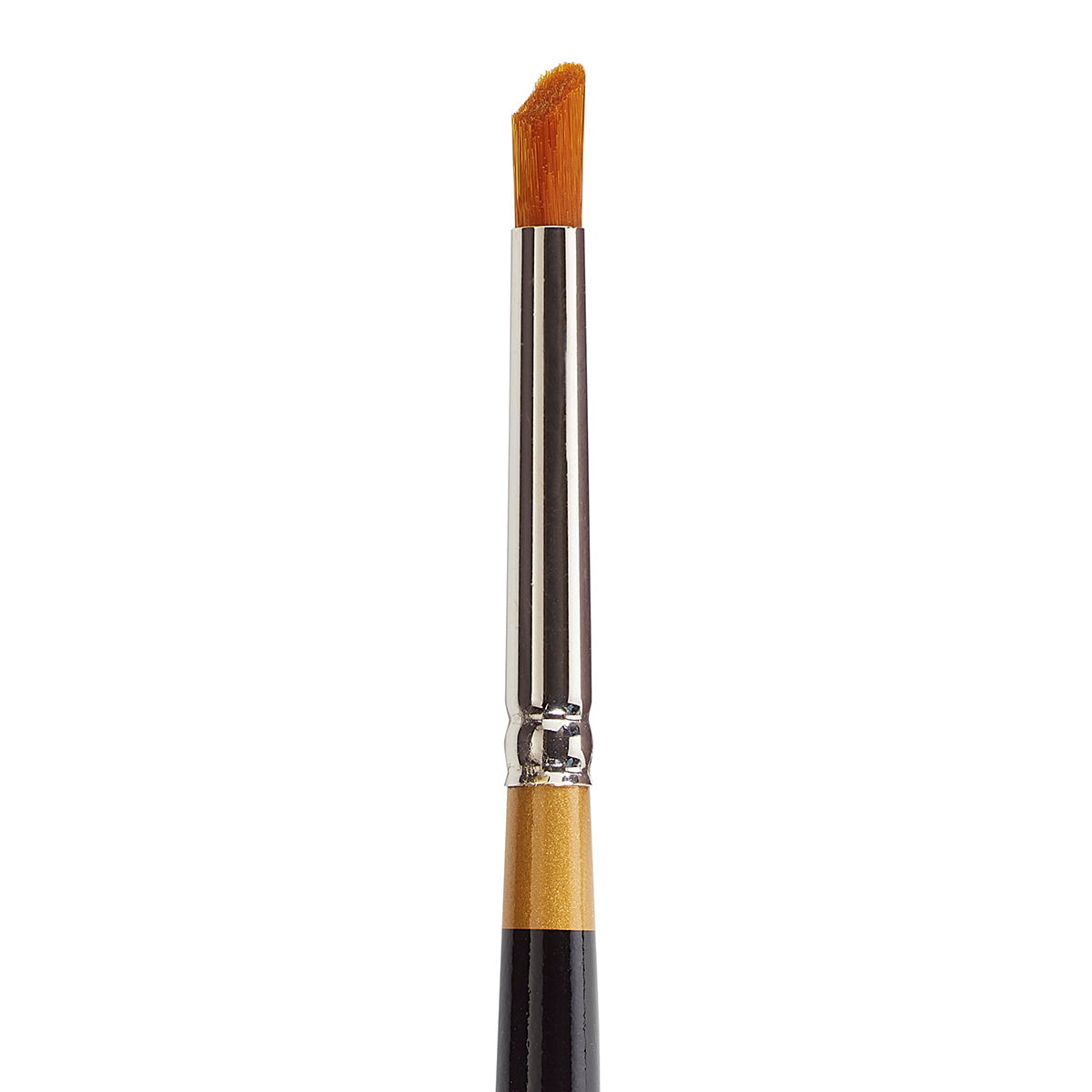 Koningart Gold/Golden Kingart Premium Original 985014 Deerfoot Stippler Synthetic Series Artist Brush En Taklon Hair Short Handle For