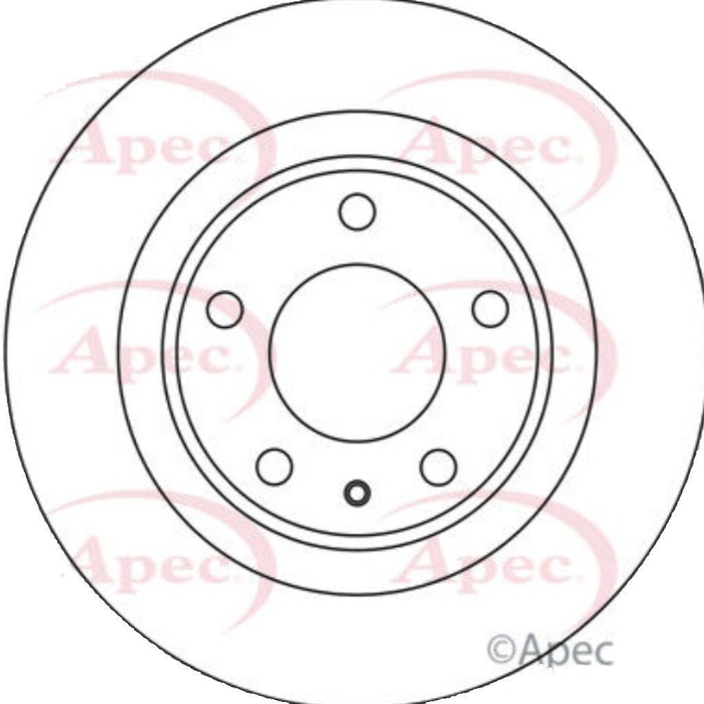 Brake Disc Vented Front DSK3048 Fits Audi A4 A5 A6 A7 Q5 Porsche Macan APEC