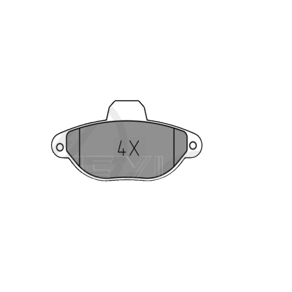 Brake pads Front Axle 025 214 3616 MEYLE for FIAT FORD