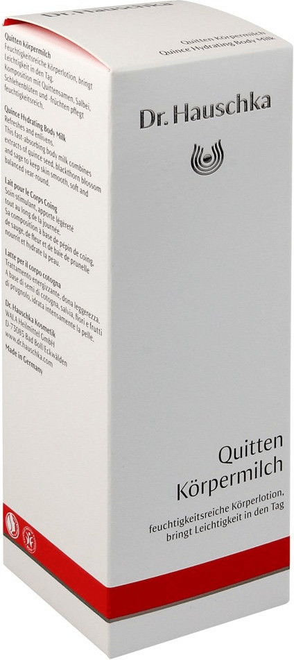 Dr Hauschka Organic Quince Hydrating Body Milk 145ml Refreshes & Enlivens 145ml