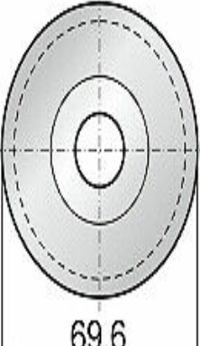 Original INA Deflection/Guide Pulley Ribbed Belt 532 0917 10 for Ford