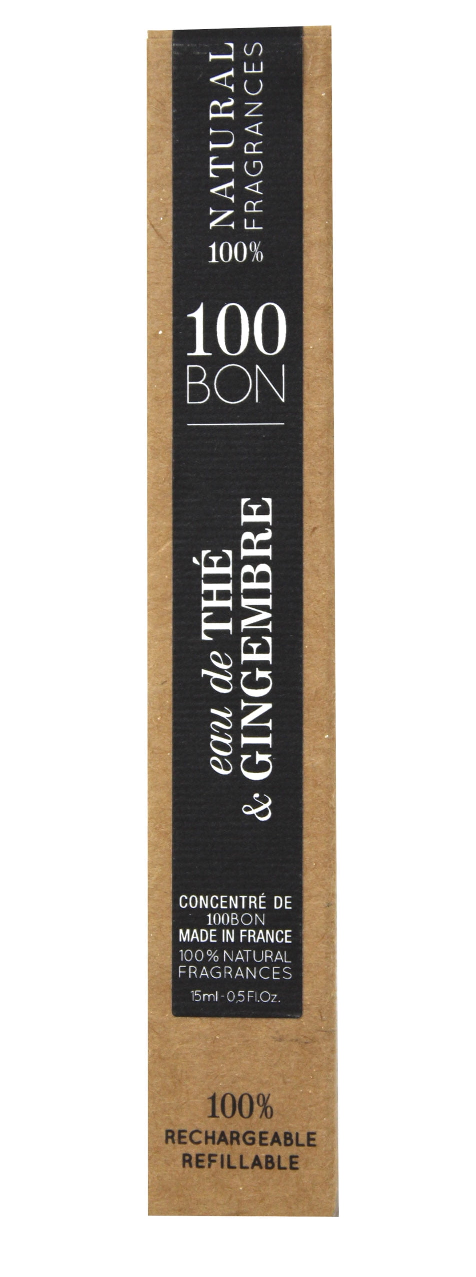 100 Bon Eau De Thé & Gingembre Refillable Unisex EDP 15ml Fragrance
