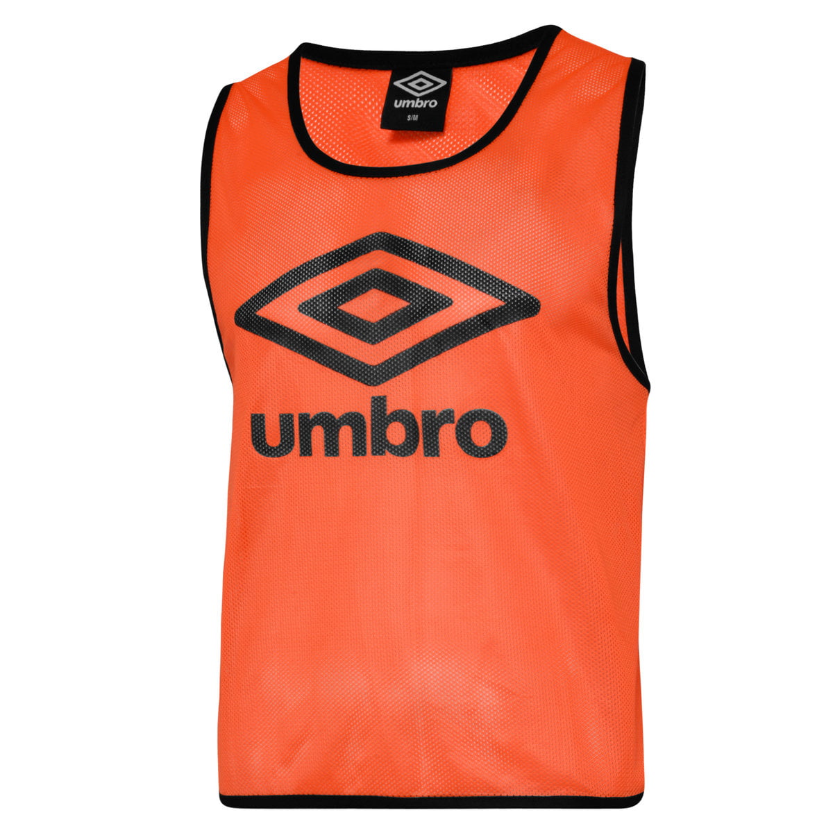 Umbro Unisex Burnt Orange Training Bib In Large