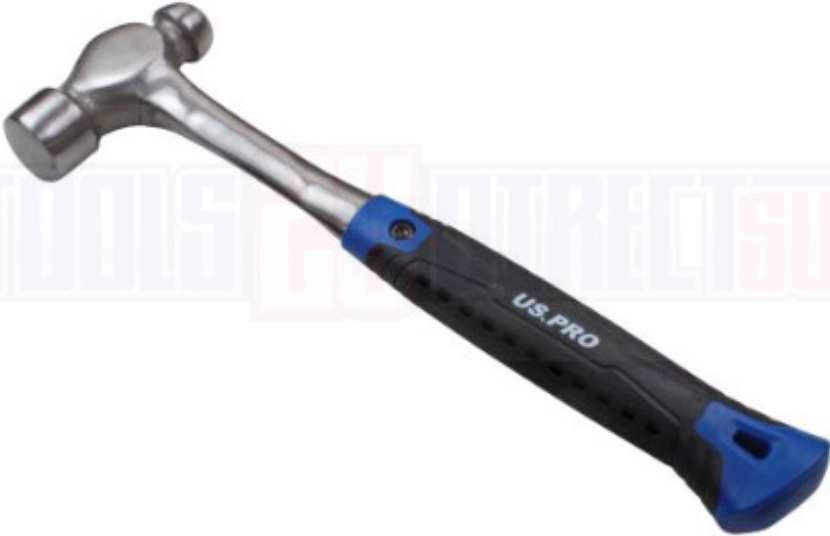 US PRO Tools 16OZ One-Piece Ball Pein Hammer All Steel 3446