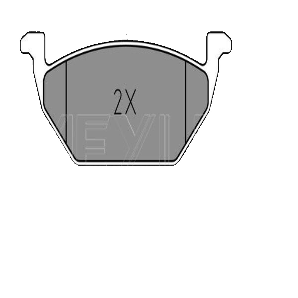 MEYLE 025 231 3019/A BRAKE PAD SET DISC BRAKE Front