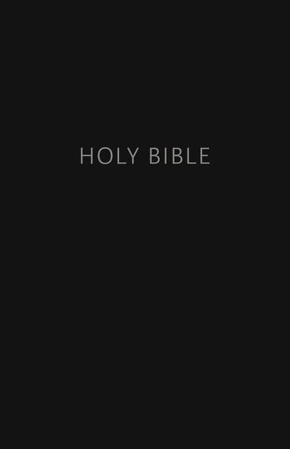 NKJV, Pew Bible, Large Print, Hardcover, Black, Red Letter, C... - 9780718095628