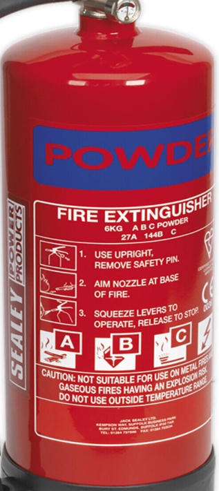 Dry Powder Fire Extinguisher 6kg