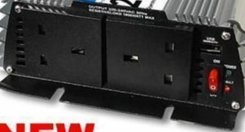 NEW STREETWIZE USB 1000W-2000W POWER 12V CAMPING CARAVAN INVERTER 1000-2000 WATT