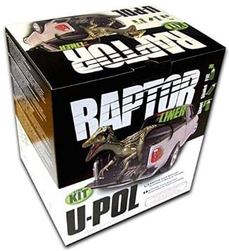 Upol Raptor Black Urethene Coating Kit 1 Litre 750ml Raptor 250ml Hardener