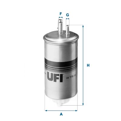 Ufi Filters Ufi 24.116.00 Fuel Filter - Image 5
