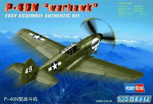 HBB80252 - Hobbyboss 1:72 - P-40N Warhawk