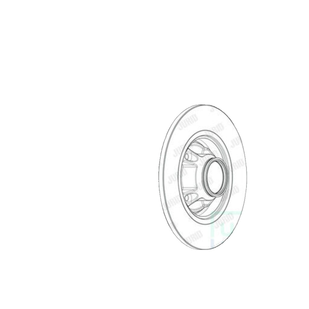 2x BRAKE DISC 562611J-1 FOR PEUGEOT PARTNER/TEPEE/Box/Body/MPV GRAND/RAID 308