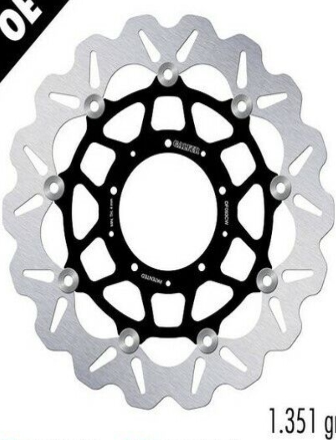 Galfer Front Brake Disc WAVE FLOATING FULL 320x4,5mm HONDA VFR 1200 FA 2010>2013