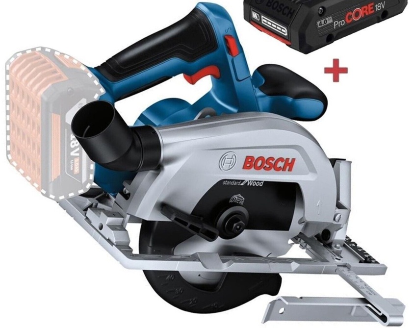 BOSCH GKS 18V-57-2 N 18v Circular saw 165mm