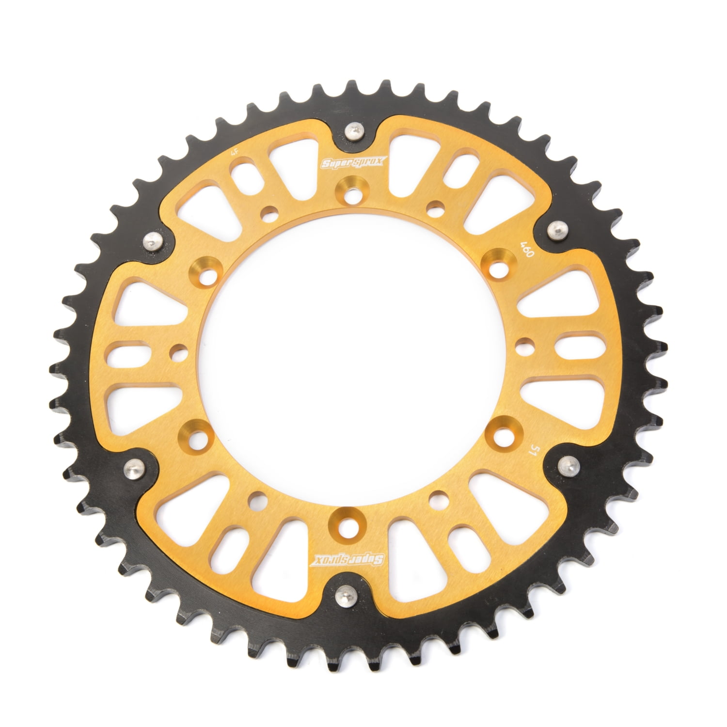 Supersprox Stealth Gold 51D Motorcycle Parts Accessories