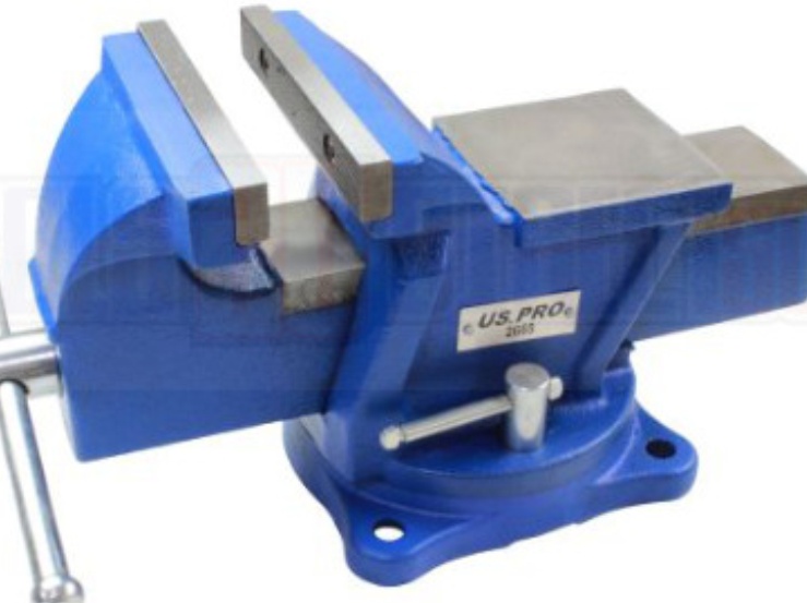 US PRO Tools 5” Heavy Duty Engineer Swivel Bench Vice Vise Clamp With Anvil 2665