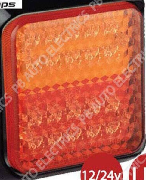 LED Autolamps Square Combination Lamp 12/24v – 80 BSTIME