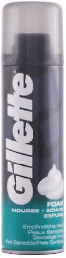 6 X Gillette Classic Shaving Foam For Mens Sensitive Skin 200ml - Image 33