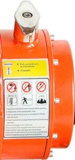 HYDRAULIC WINCH 20000 lb WINCHMAX ORIGINAL ORANGE WINCH + DYNEEMA SYNTHETIC ROPE