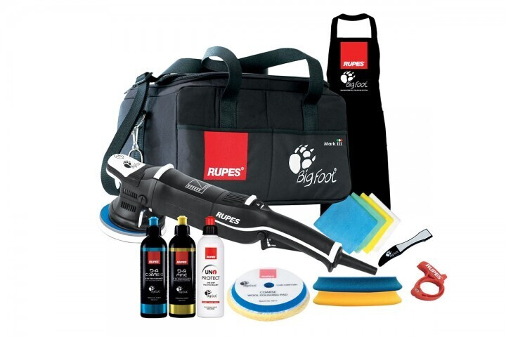 RUPES BigFoot LHR21 mkiii Random Orbital Electric Polisher Deluxe [LUX] Kit