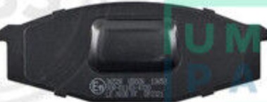 36528 A.B.S. Brake Pad Set, disc brake for NISSAN