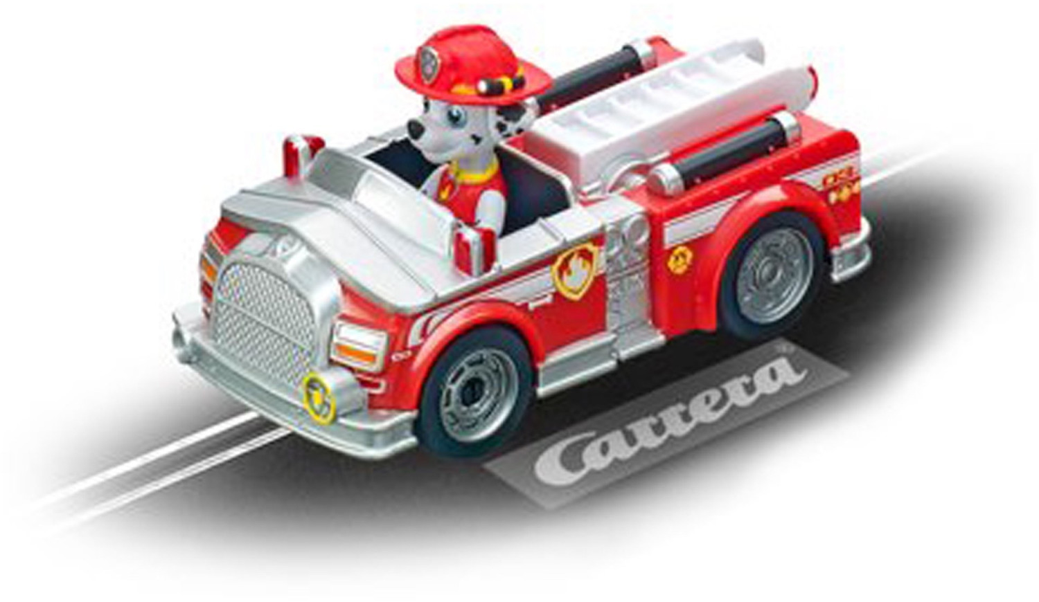 Nickelodeon Carrera First Paw Patrol Chase vs Marshall On The Track Race Car Set