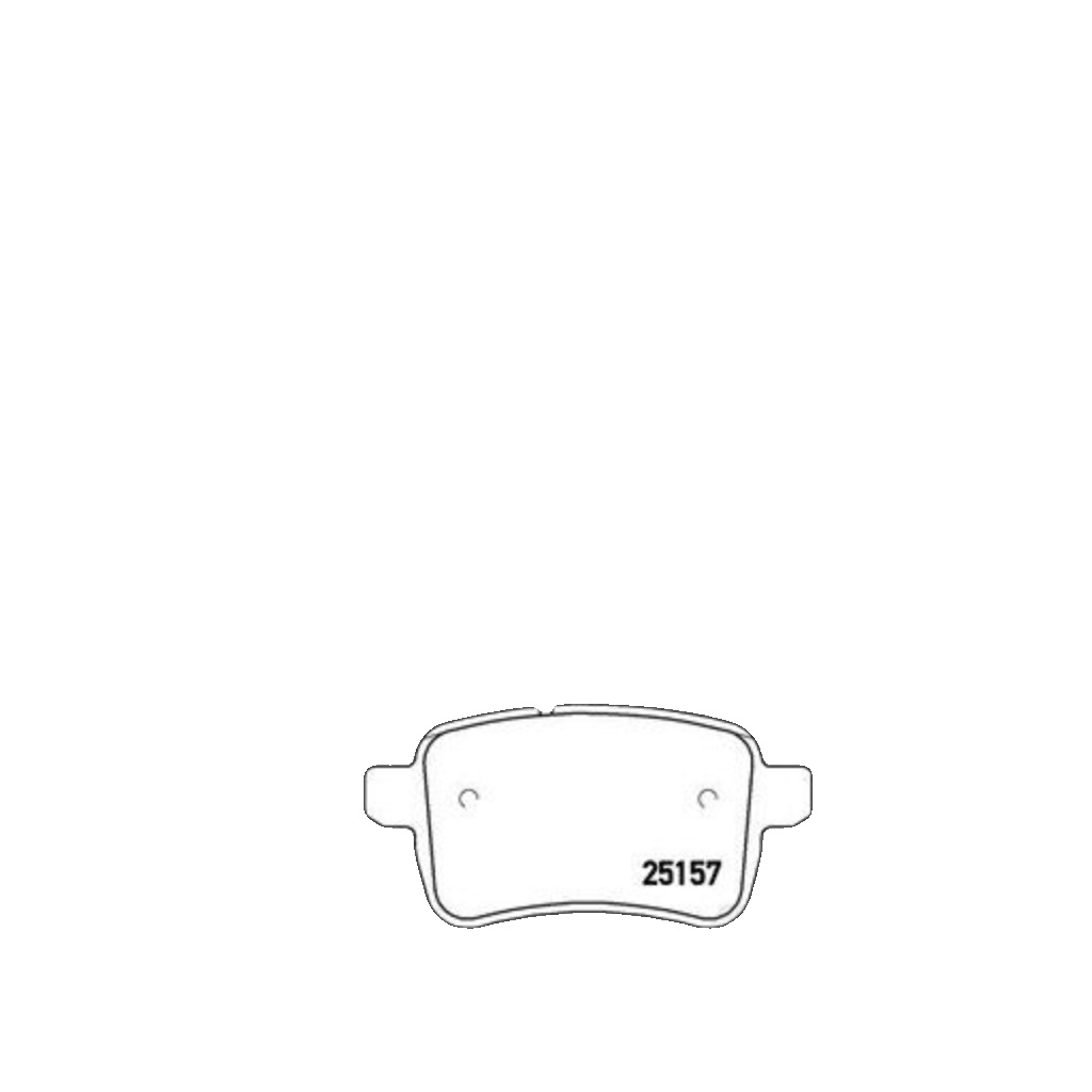 Brake pads P 23 133X BREMBO for ALFA ROMEO GIULIETTA - Image 13