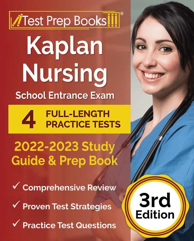 Joshua Rueda Unisex Multicolor Kaplan Nursing School Entrance Exam 2022-2023 Study Guide - Image 3