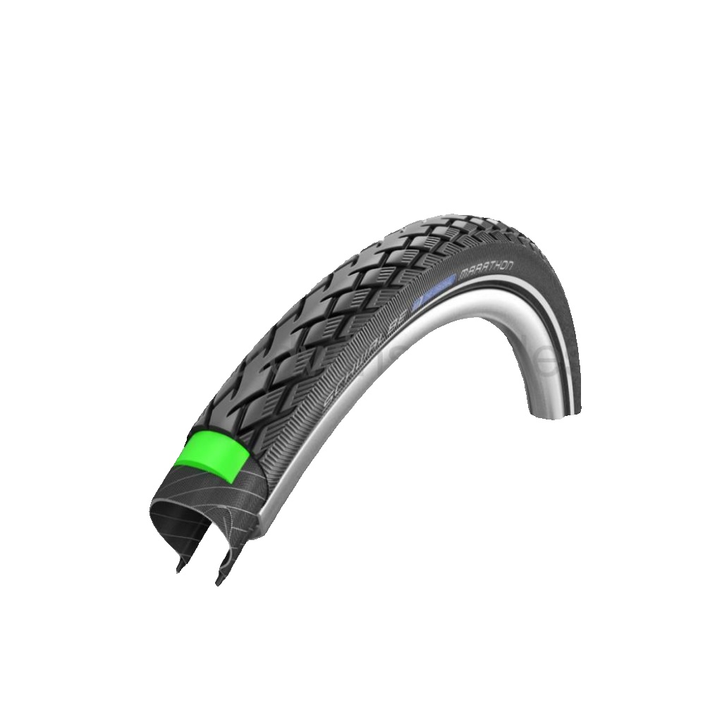 2x Schwalbe MARATHON 27.5 x 2.15 Puncture Protected Bike TYRES +BALDYS MINI PUMP