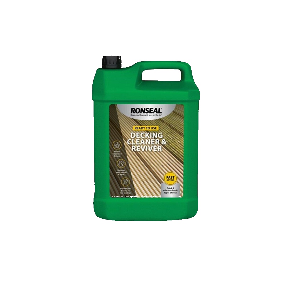 Ronseal Decking Cleaner and Reviver - 5L