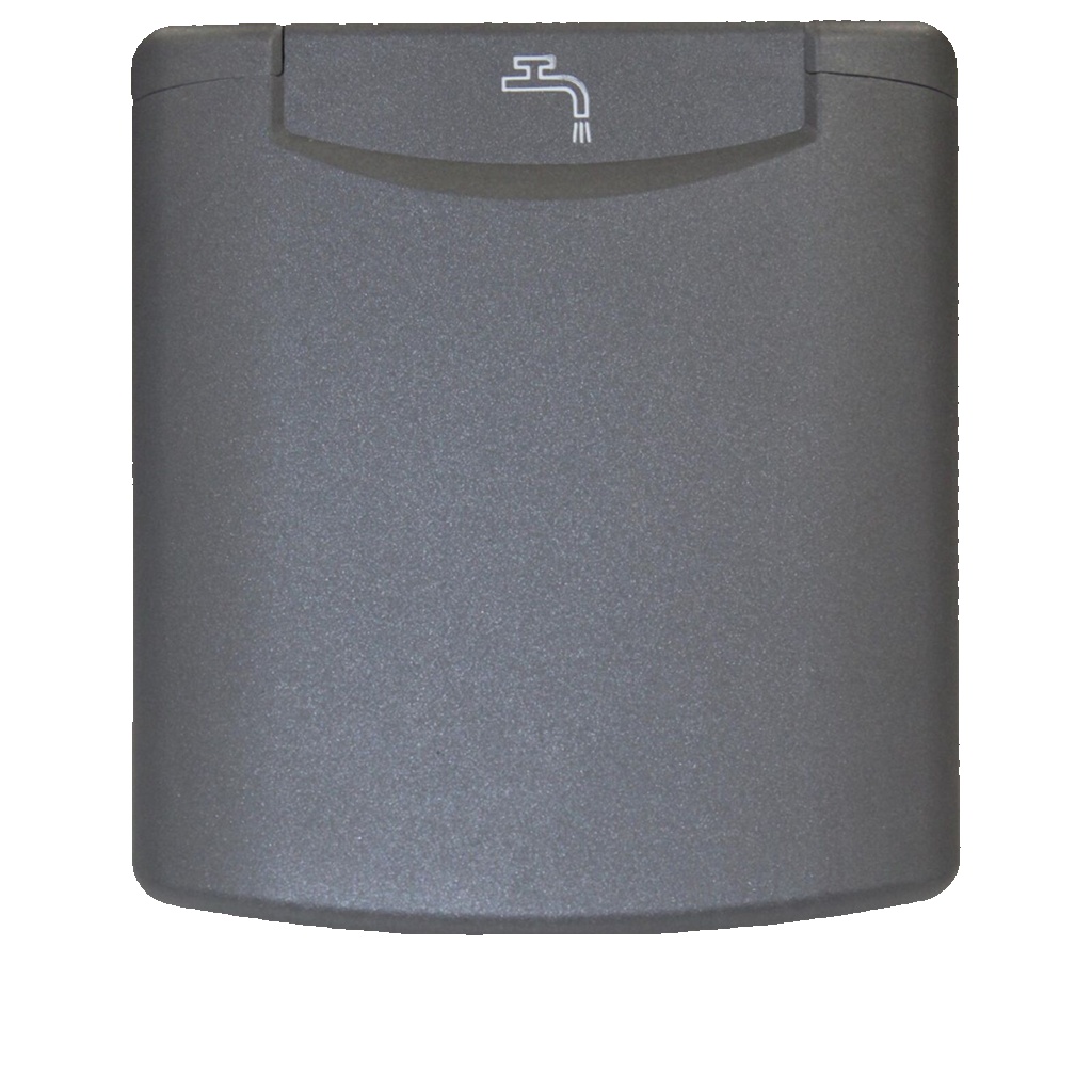 FAWO WATER FILLER INLET BOX MAGNETIC LOCK GREY CAMPERVAN MOTORHOME HORSEBOX