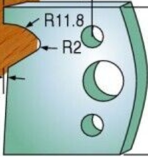 CMT Spindle Moulder Cutters KSS 40x4mm Profile 135 Price is Inc VAT@20%