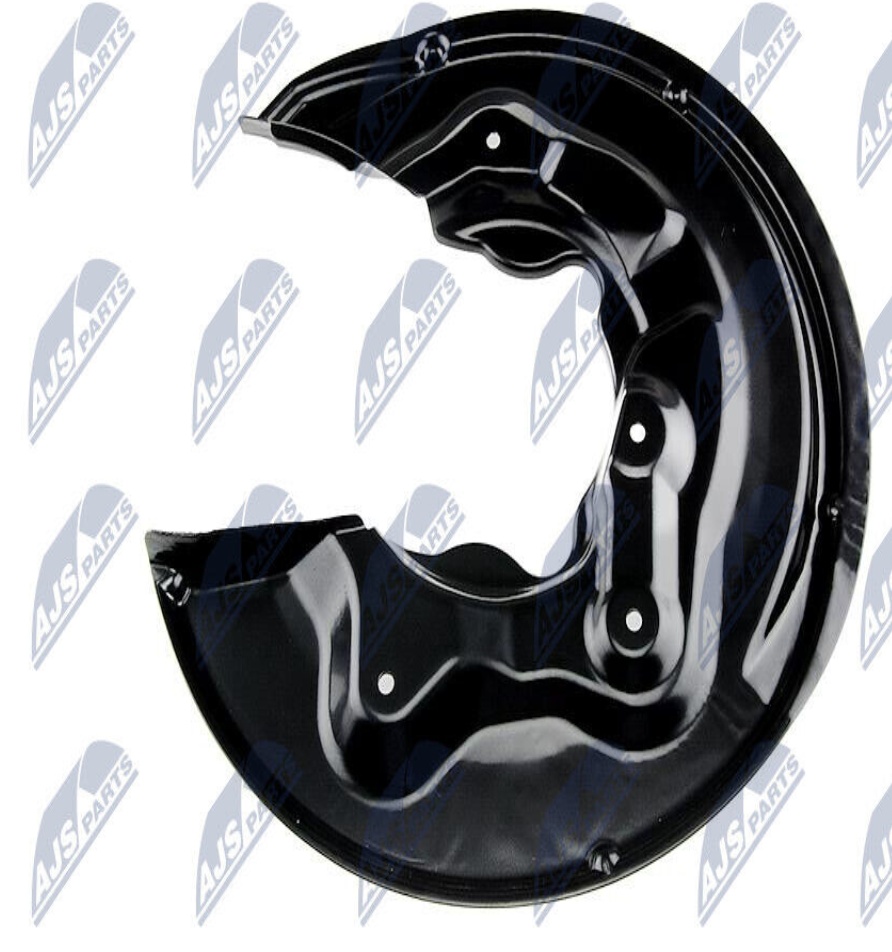 Brake disc cover Rear Axle Right Stoved Enamel HTO-VW-045 NTY for VW AUDI SKODA