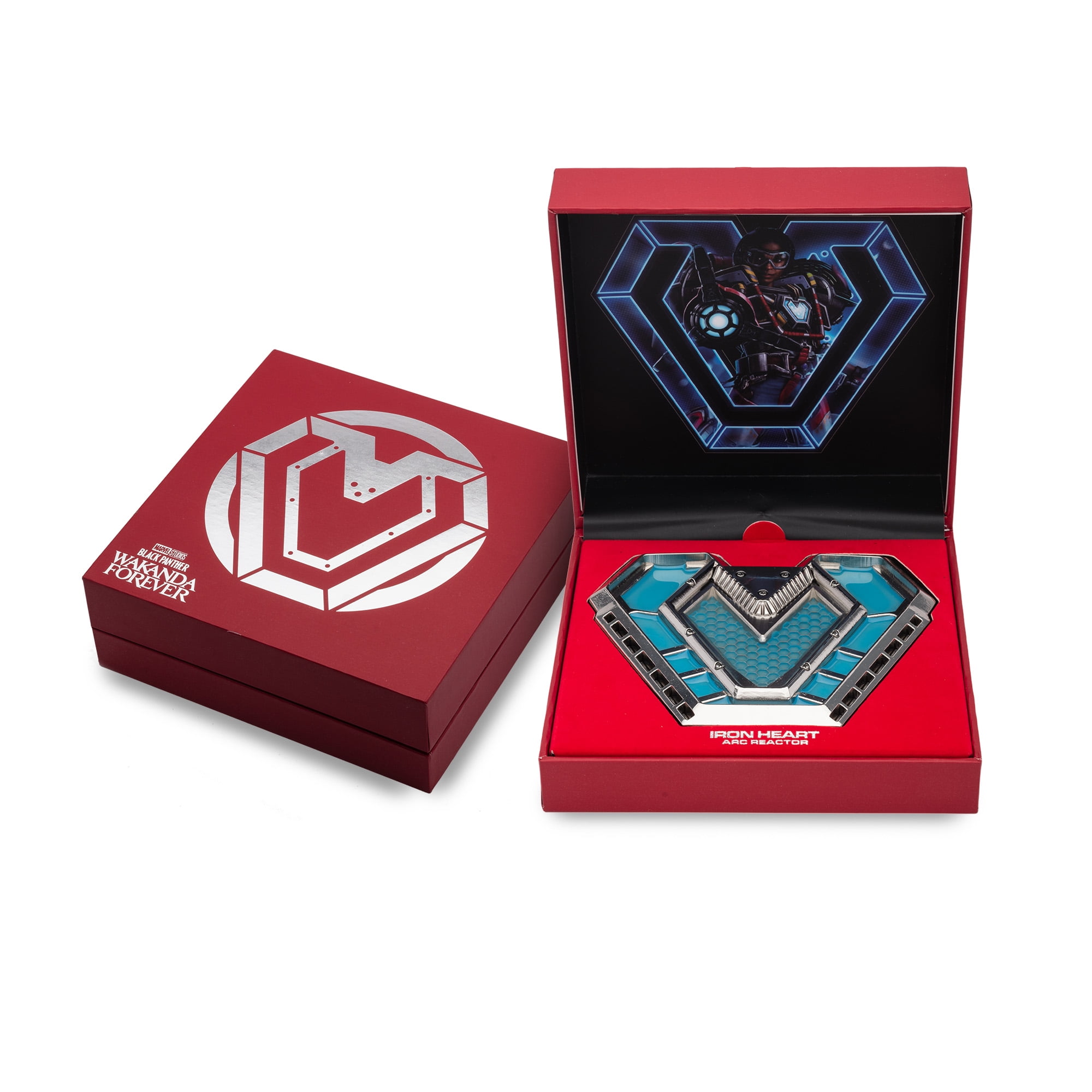 SalesOne Marvel Black Panther Wakanda Forever Ironheart Arc Reactor Pin Replica