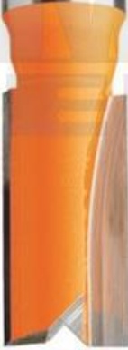CMT Straight Router Bit - 10 dia x 20mm cut x 1/4 shank