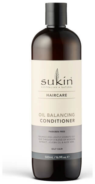 2 x Sukin Jumbo Hair Conditioner Natural Oil Balancing Hydrate Set 500ml