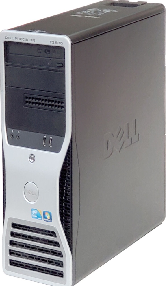 Dell Precision T3500 Intel Xeon 3D Graphics VT-1a 4GB RS-232 LPT Windows XP