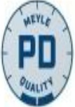 Rear MEYLE GERMANY 025 248 5416/PD Brake Pad Set, disc brake for SUBARU,TOYOTA