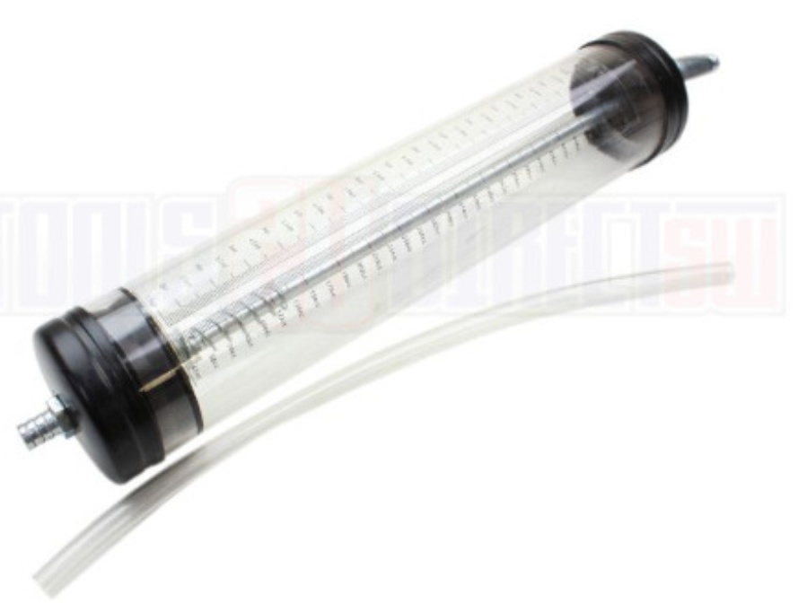 US PRO Tools 550ml Oil Transfer Syringe - Gearbox Steering Fluid Extractor Pump
