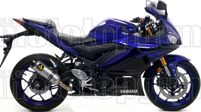Exhaust Arrow Thunder Aluminium Yamaha Mt-03 2018 > 2019