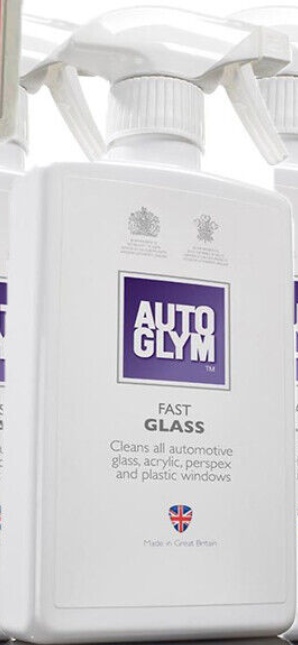 Autoglym Rapid Ceramic Spray Wax 500ml & Fast Glass Window Cleaner 500ml Set