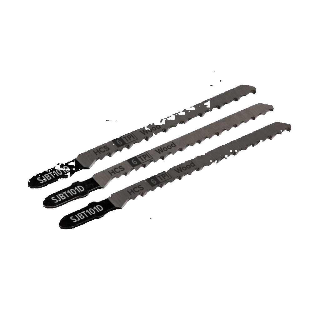 Sealey SJBT101D Jigsaw Blade for Hard Wood 100mm 6tpi - Pack of 5