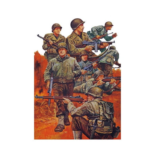 Tamiya 1:35 U.S. Infantry European Theatre Plastic Model Kit - Image 8