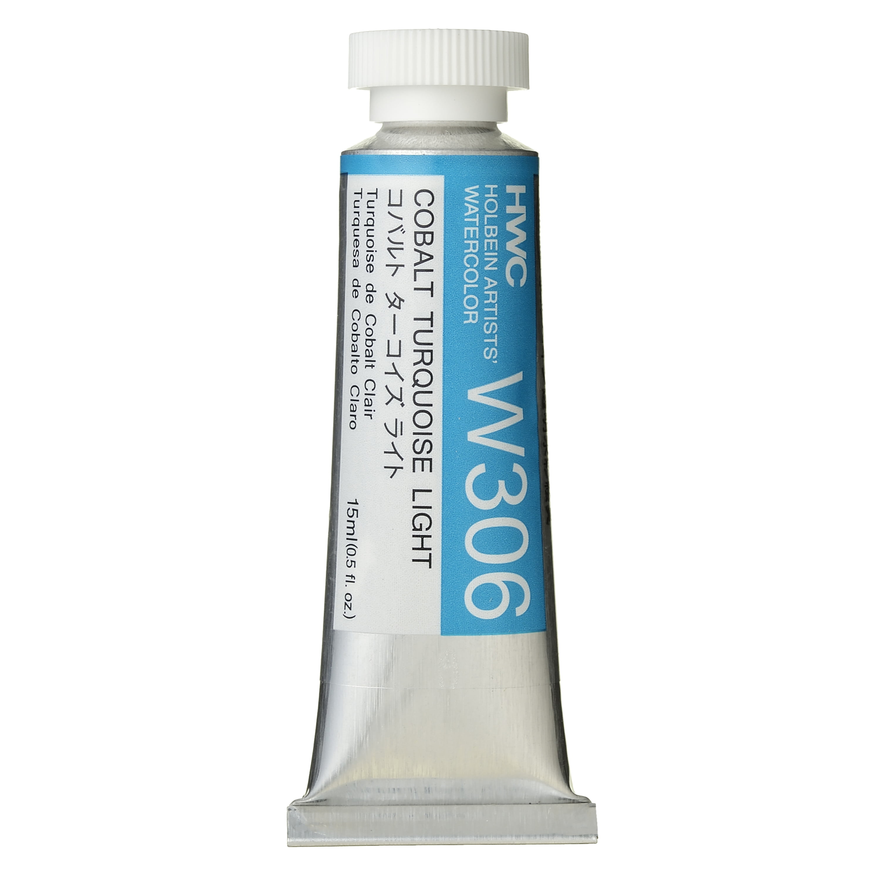 Holbein : Artists' : Watercolour Paint : 15ml : Cobalt Turquoise Light