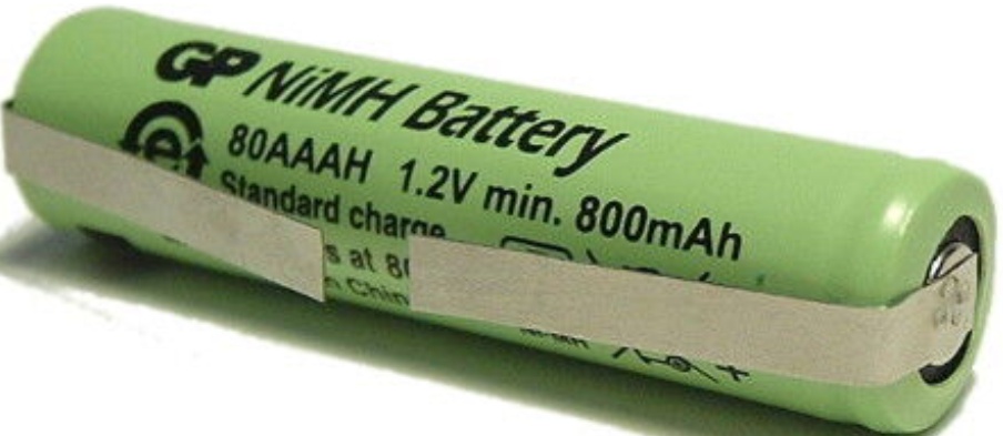 Replacement Toothbrush Battery for Braun Oral-B 42mm x 10mm 3716A Pulsonic Slim