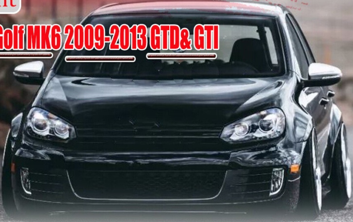 For VW Golf GTI VI MK6 2009-2013 Honeycomb Front Lower Bumper Mesh Grille Grill